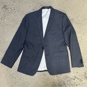 Men’s suit Banana Republic Blue Charcoal Blazer with pants
